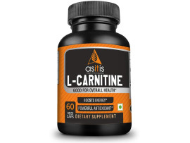Asitis Nutrition L-Carnitine 500mg, 60 Capsules | Boosts Energy & Performance | Zero Fillers | Lab-Tested